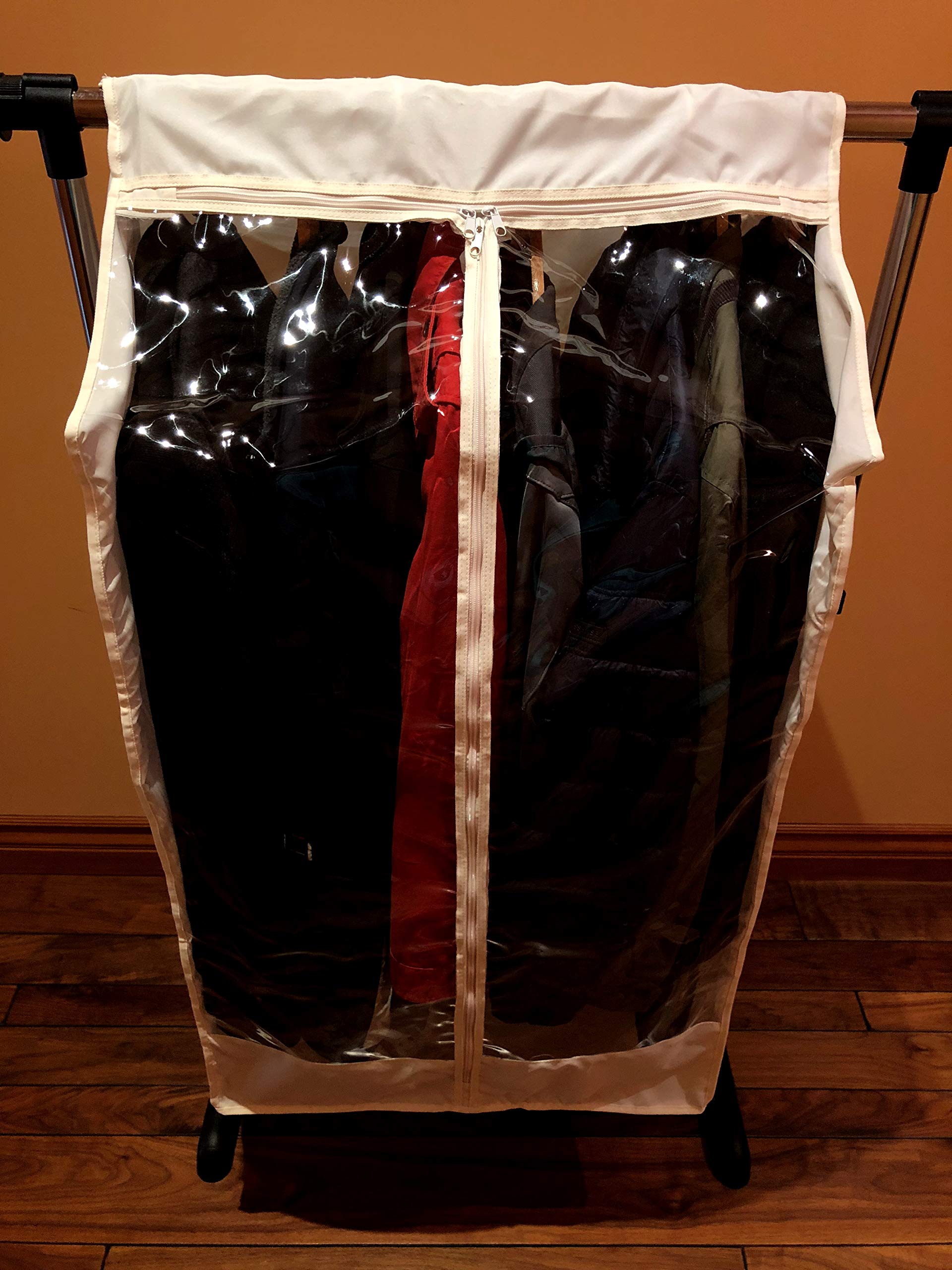 Formosa Covers | Full Garment Rack Cover Closet Rod Cover 24