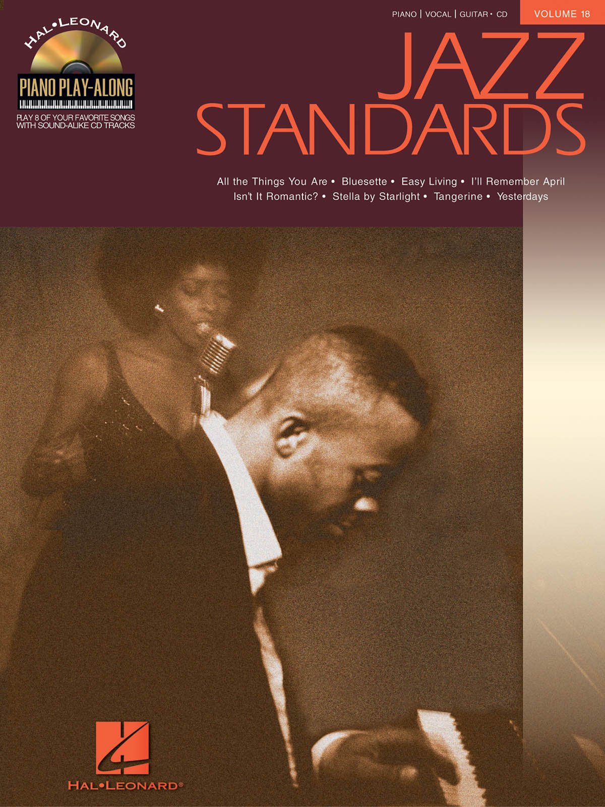 Jazz Standards: Piano Play-Along Volume 18