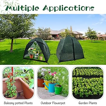 【8月6日まで】不毛の大地 4枚セット Amazon.co.jp: HFYZZ 2パック 植物シェードテント 庭用植物