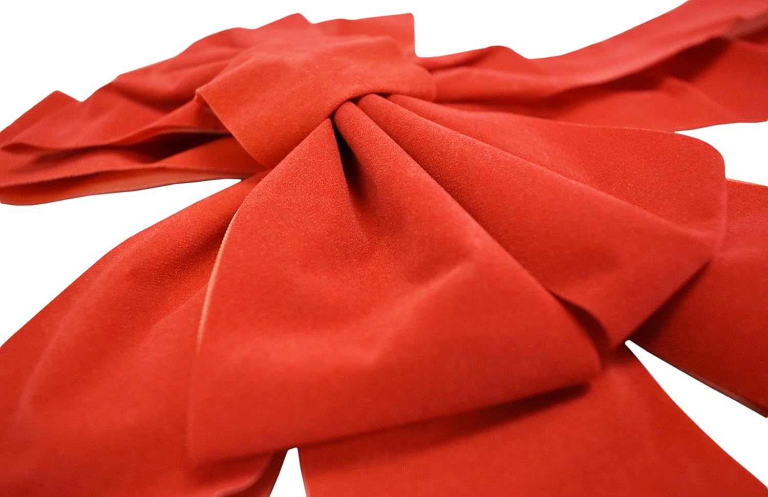 12-Pack Large Red Velvet Christmas Bows - 26x10 Inch Decorative Bows for Holiday Decor, Wreaths, Gifts, and More - Festive Indoor and Outdoor Decorations