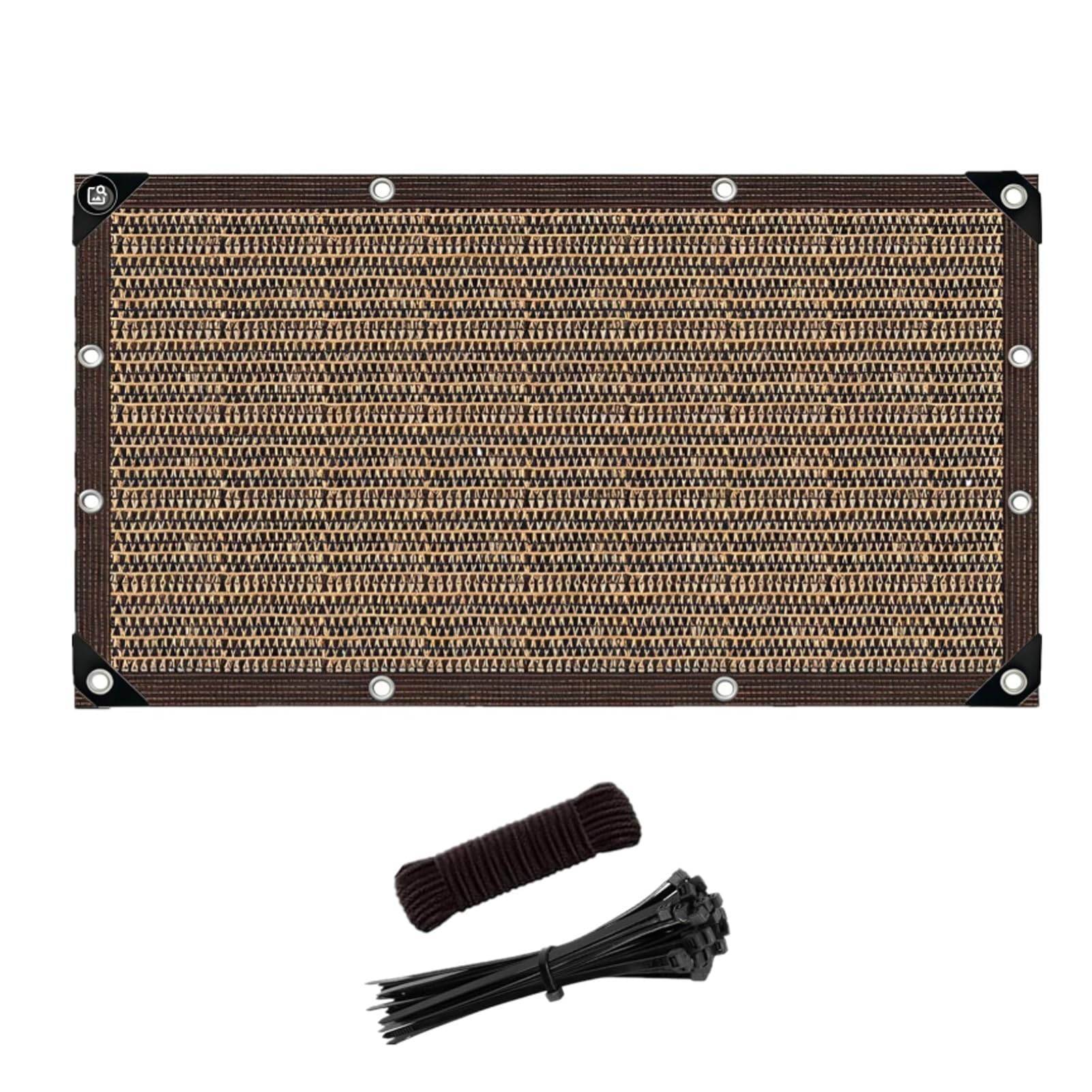 Auvent protection UV en polyéthylène pour ombrager le poulailler et le jardin