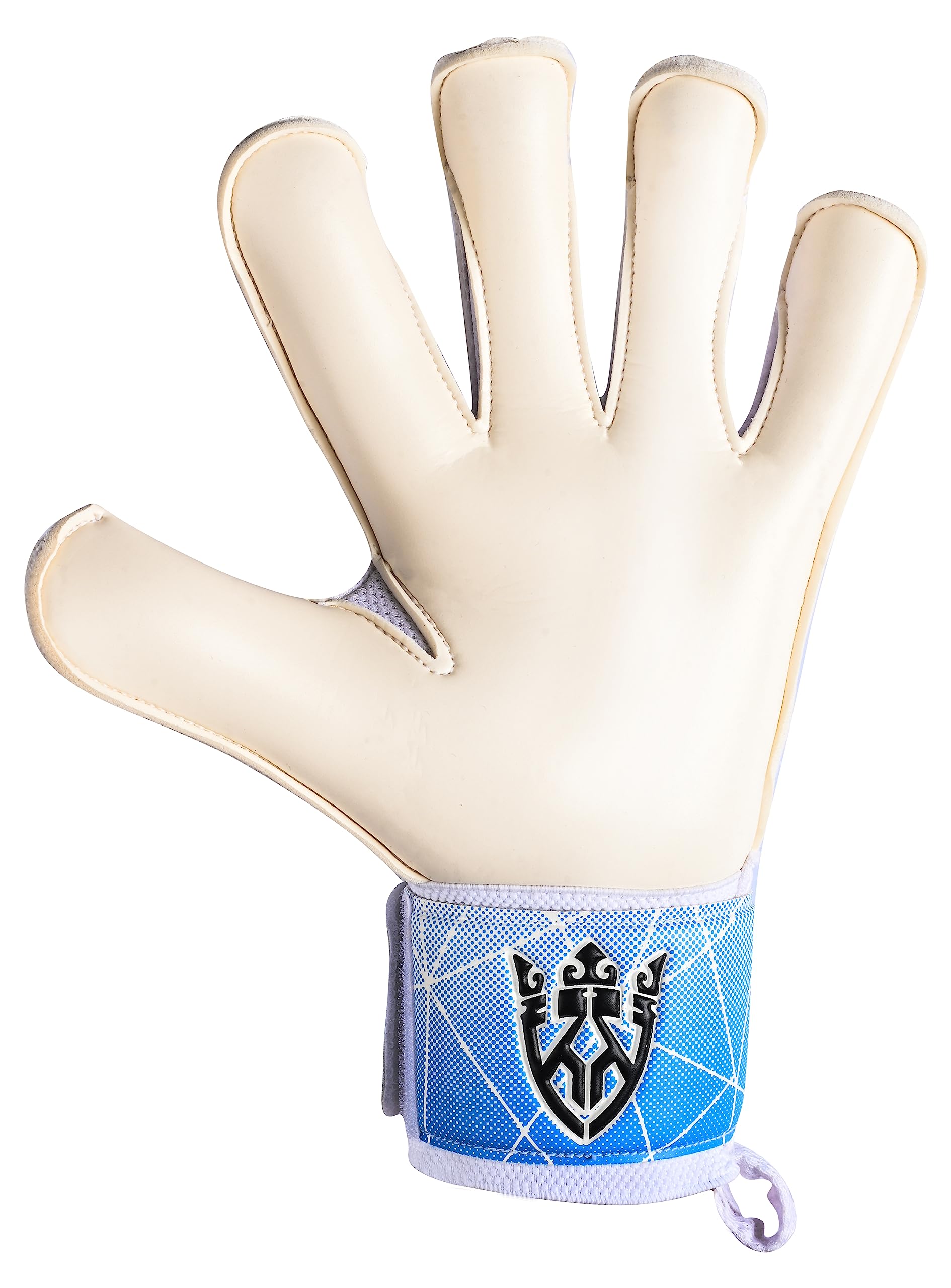 Keeperking - Guanti da portiere per adulti, bambini e adolescenti, con e senza protezione per le dita rimovibile, da 4 mm, unisex,