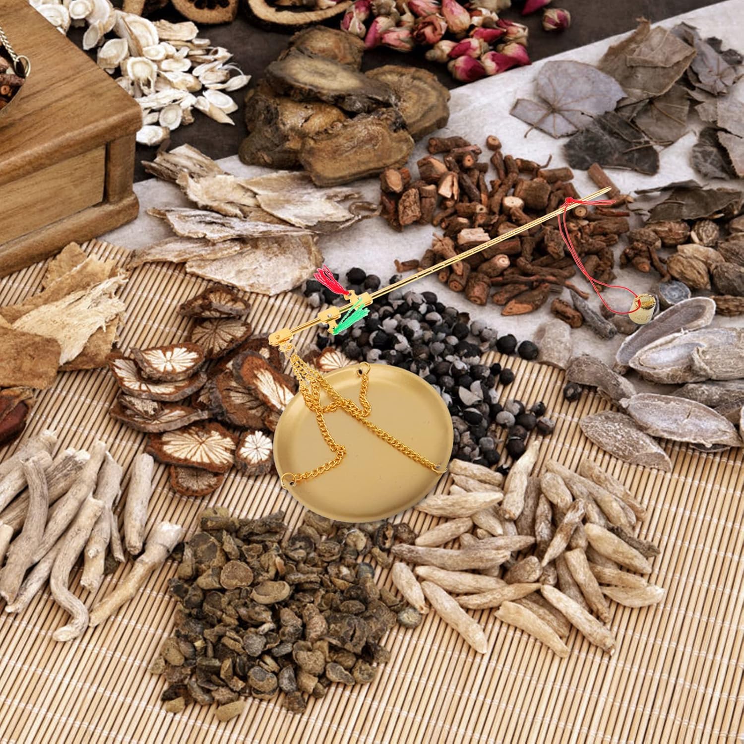 100g Handheld Medicinal Materials Scale for Chinese Medicine Compact Capacity Kitchen Condiment Scale Precision Design for Accurate Weighing of Herbs Tea and Jewelry