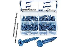 Concrete Screws with Drill Bit