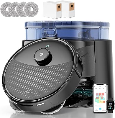 LEFANT M3 Max Robot Aspirapolvere Lavapavimenti con Mappatura, Aspirazione 20000
