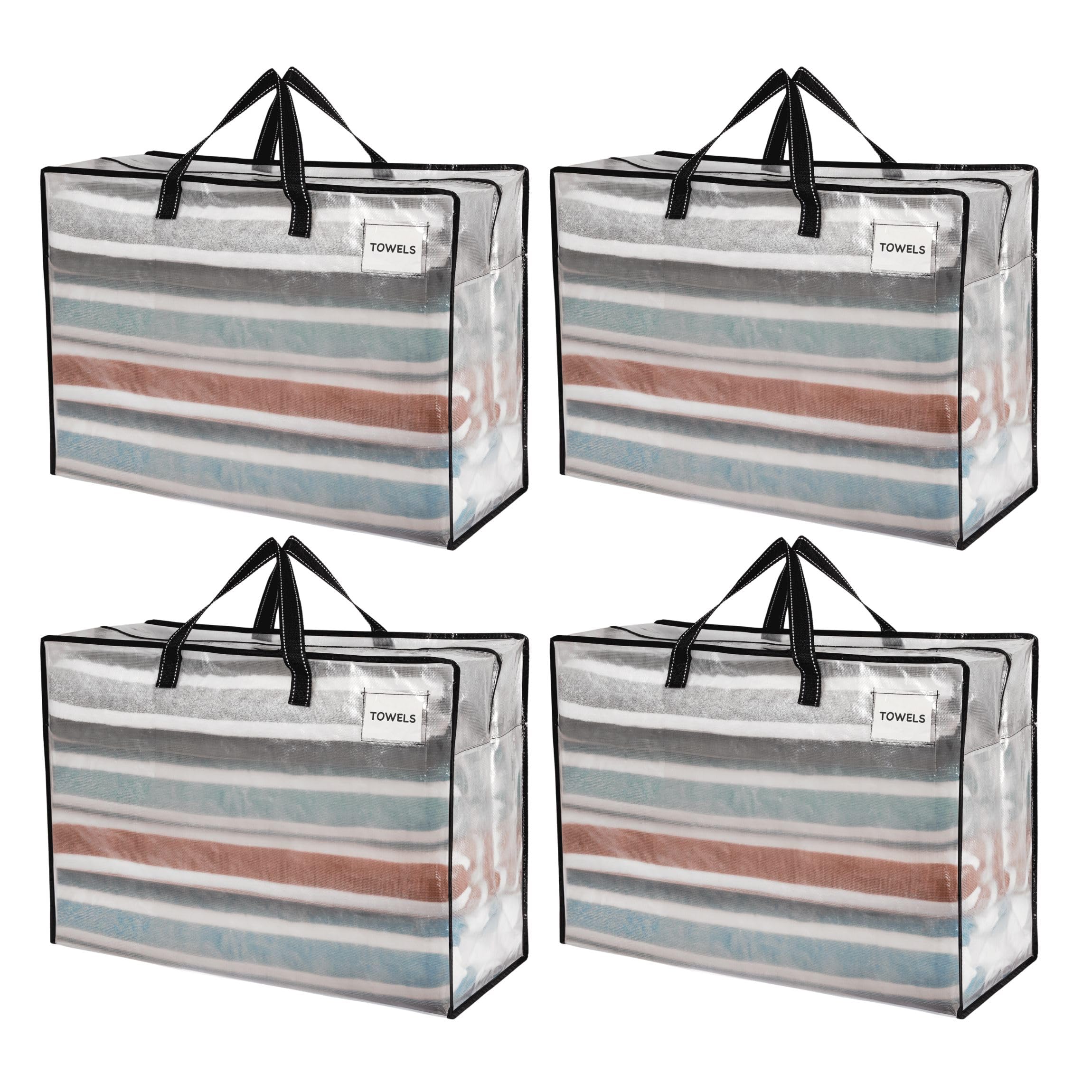 VENO 4 Pack 105L Large Storage Bags