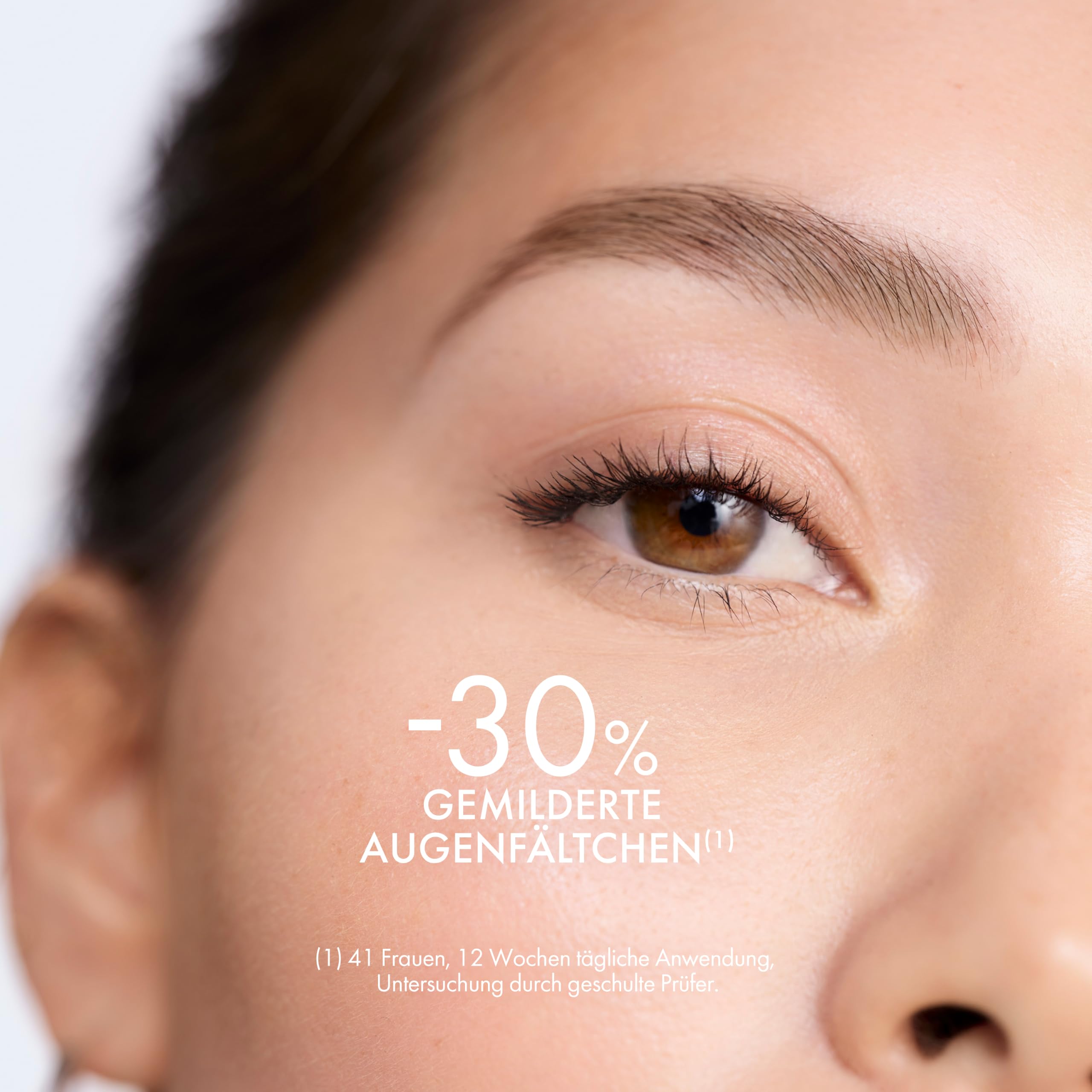 VICHY Straffende Anti-Falten Augenpflege für reife Haut, Regt die Kollagenproduktion an und glättet die Augenpartie, Mit Hyaluron, probiotischen Extrakten und Vitamin C, Liftactiv, 15 ml