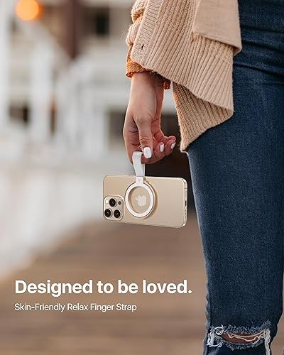Miniatura 9 de andobil Estabilidad inigualable 2025 Soporte magnético de agarre para teléfono MagSafe Soporte de anillo compatible con accesorios MagSafe para