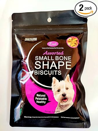 Assorted Small Bone Biscuits 100 GMS ( Pack of 2)