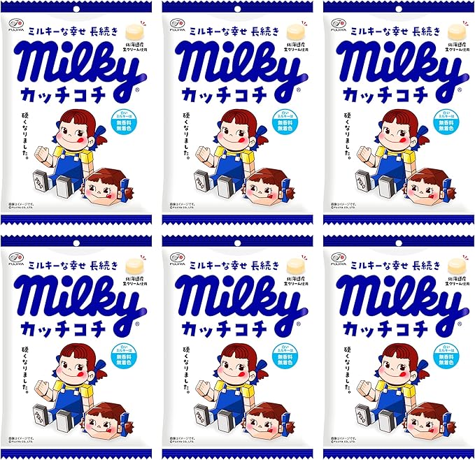 Amazon Co Jp 不二家 カッチコチミルキー袋 80g 6袋 食品 飲料 お酒 Amazon Co Jp 不二家 カッチコチミルキー袋 80g 6袋 食品 飲料 お酒