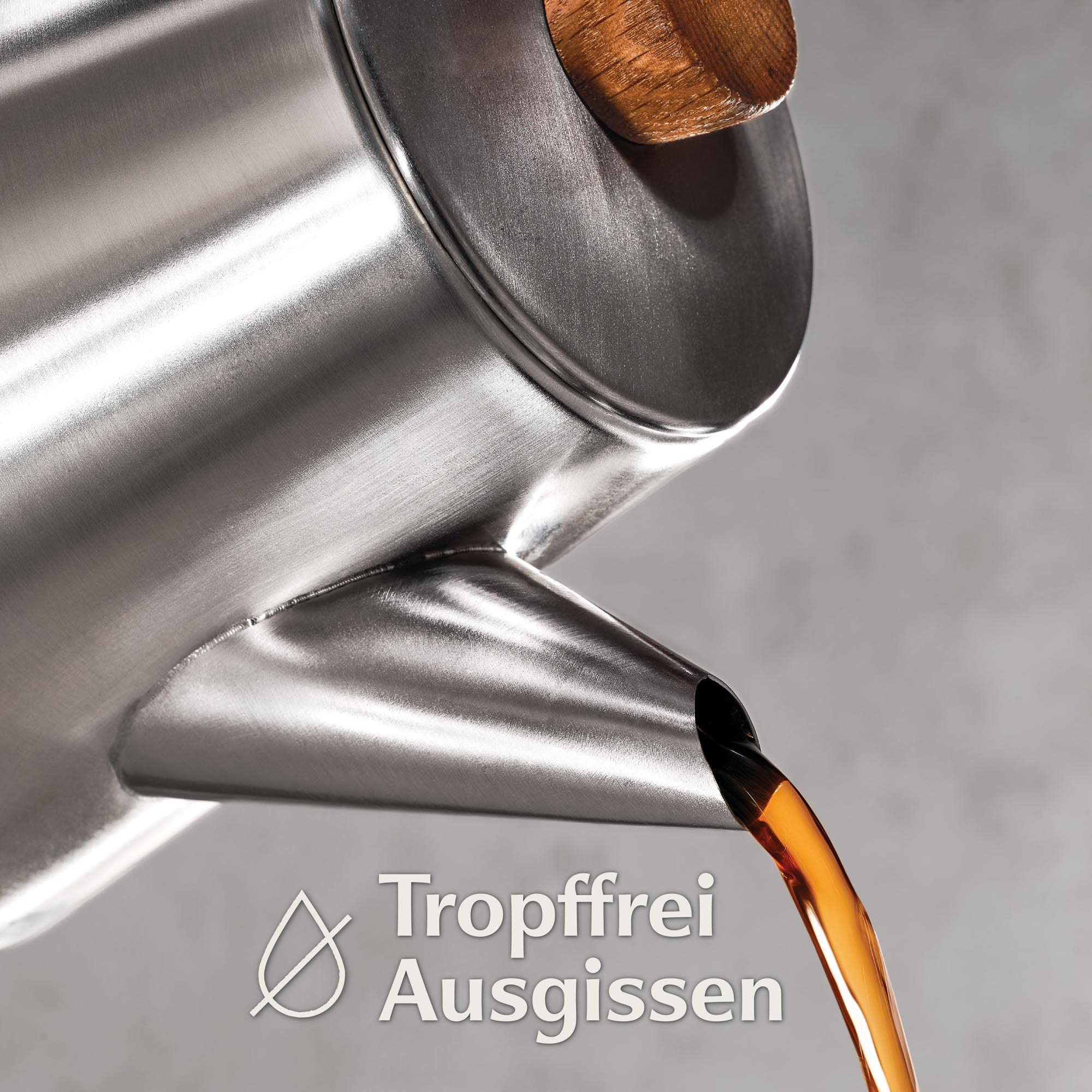 Cosumy Teekanne mit Siebeinsatz und Untersetzer - Dickes Edelstahl - Induktion & alle anderen Herdarten - 1200ml - Thermo Teekanne Metall mit Warmhaltefunktion