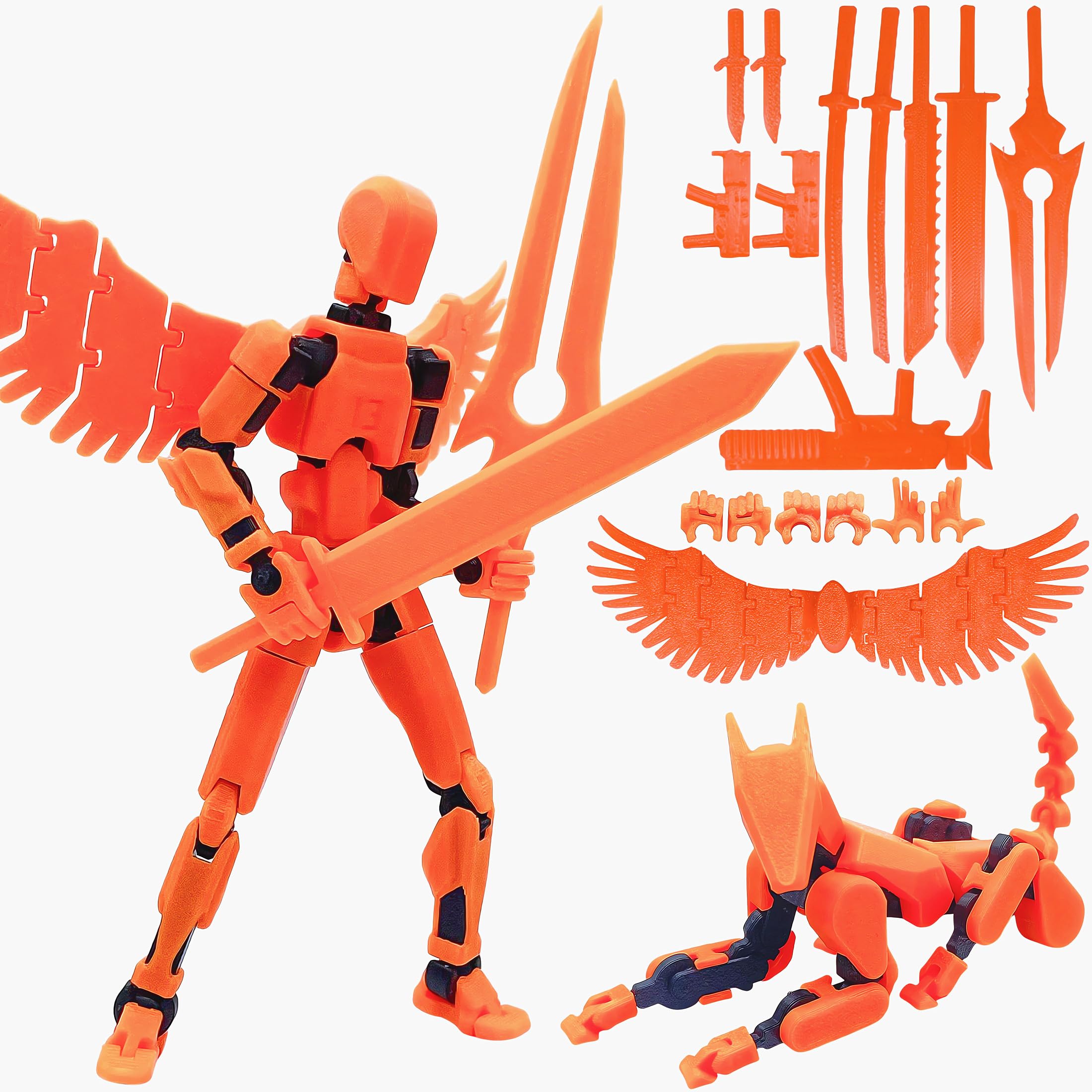 T13 Action Figures Set (Assembly Completed) Dummy 13 Titan 13