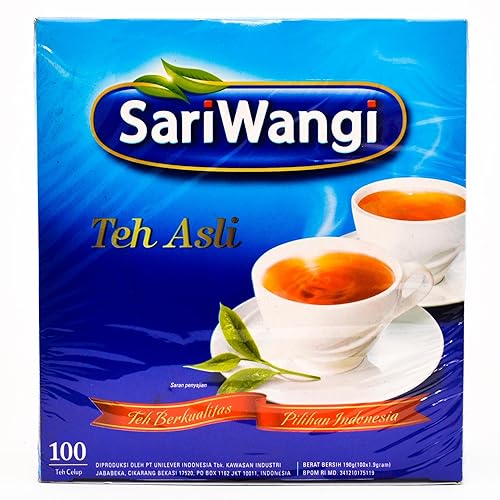 Unilever Indonesia tea Sariwangi tea Sari Wangi 1.85gX100 paquetes [recuerdo BALI té popular té té espalda té recomendado té Java té jazmín