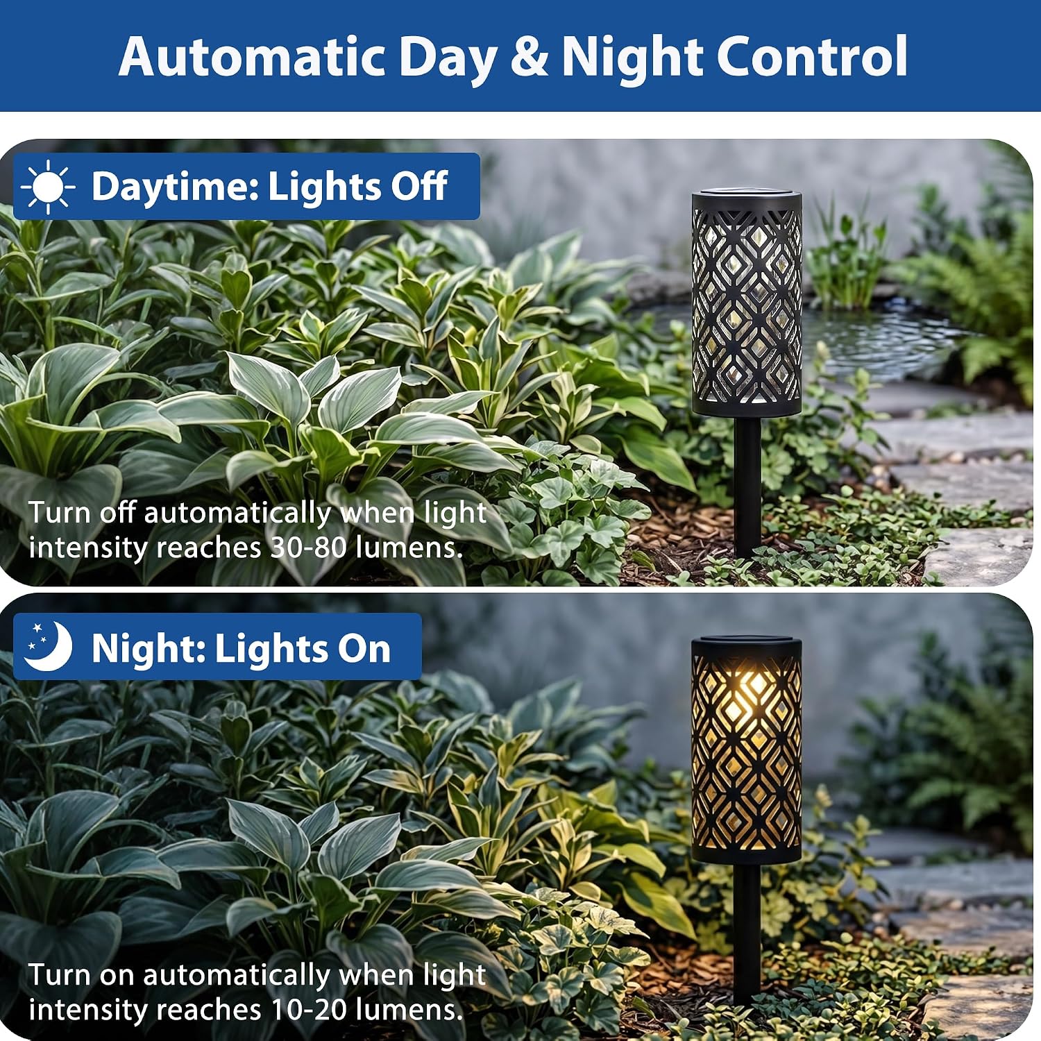 1 Pack Dusk to Dawn Sensor,120-277VAC Photocell Sensor for Outdoor Lights,Swivel Photoelectric Switch,IP65 Waterproof Auto On/Off Light Switch for Outside Lighting Control
