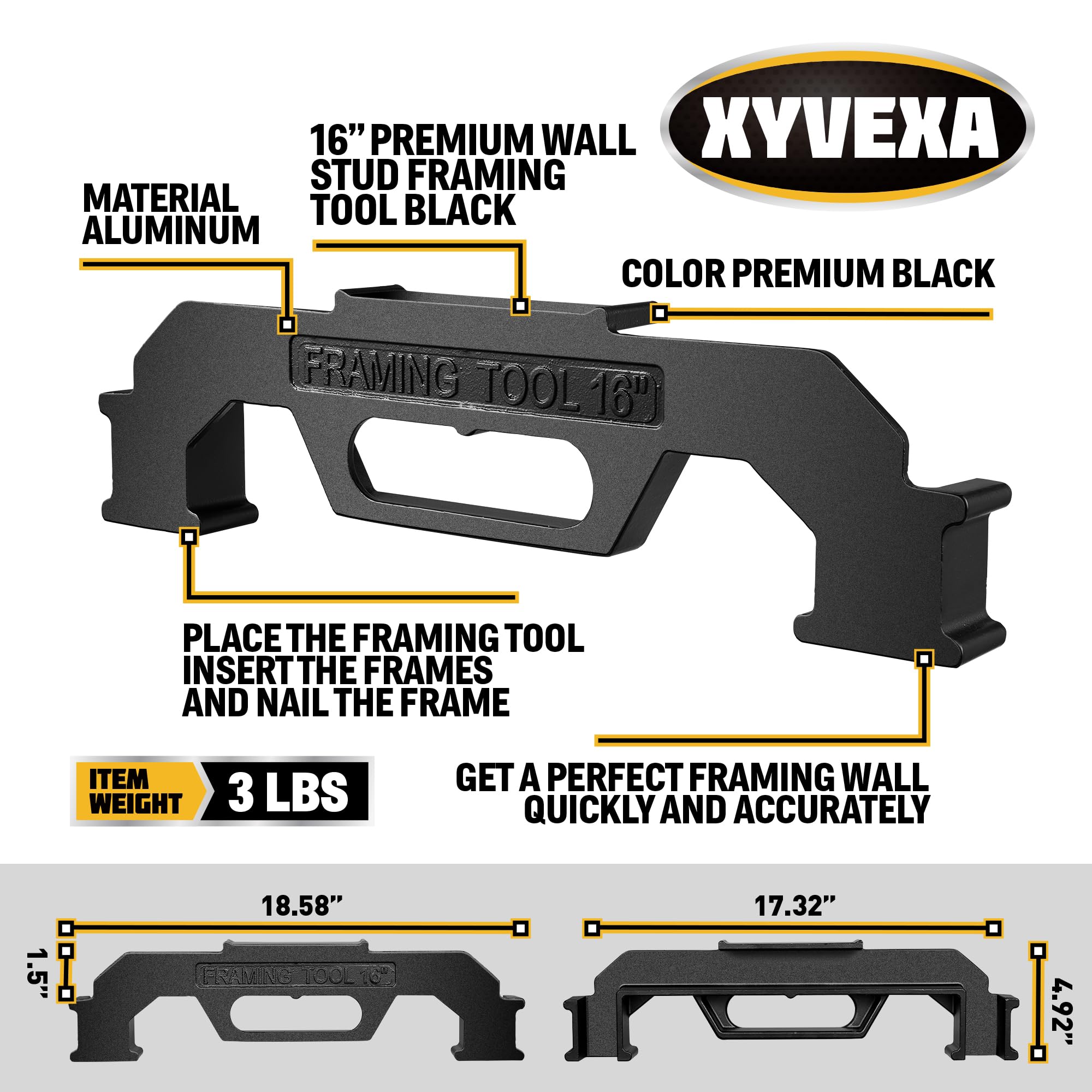 Stud Master 16 Framing Tool