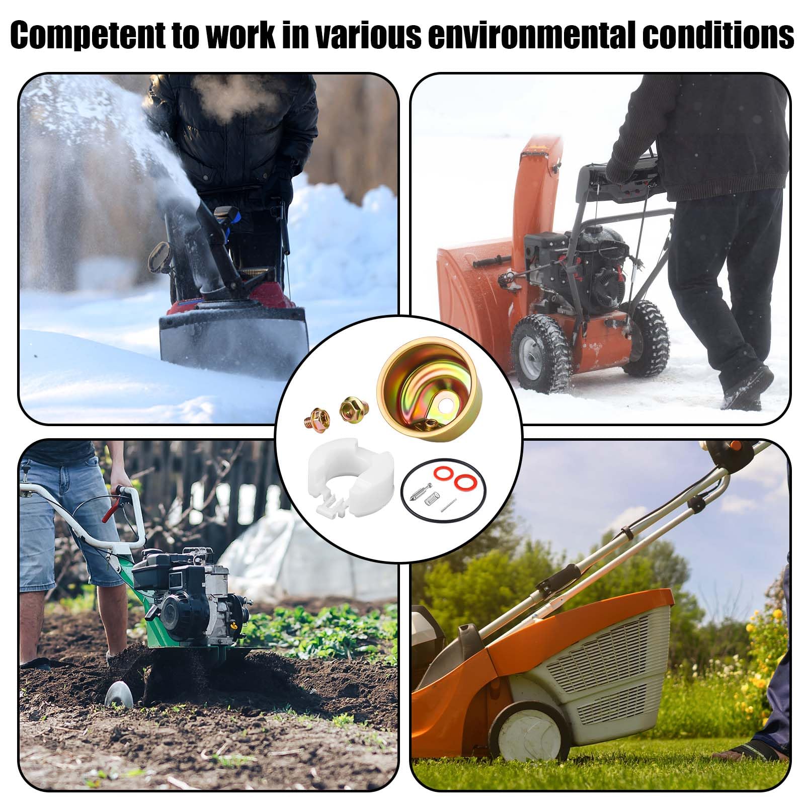 Bullone Di Montaggio Del Carburatore Compatibile Con GX120 GX160 GX200 Parti Del Motore 90043 Ze1 020~p137610626 - Foto 11