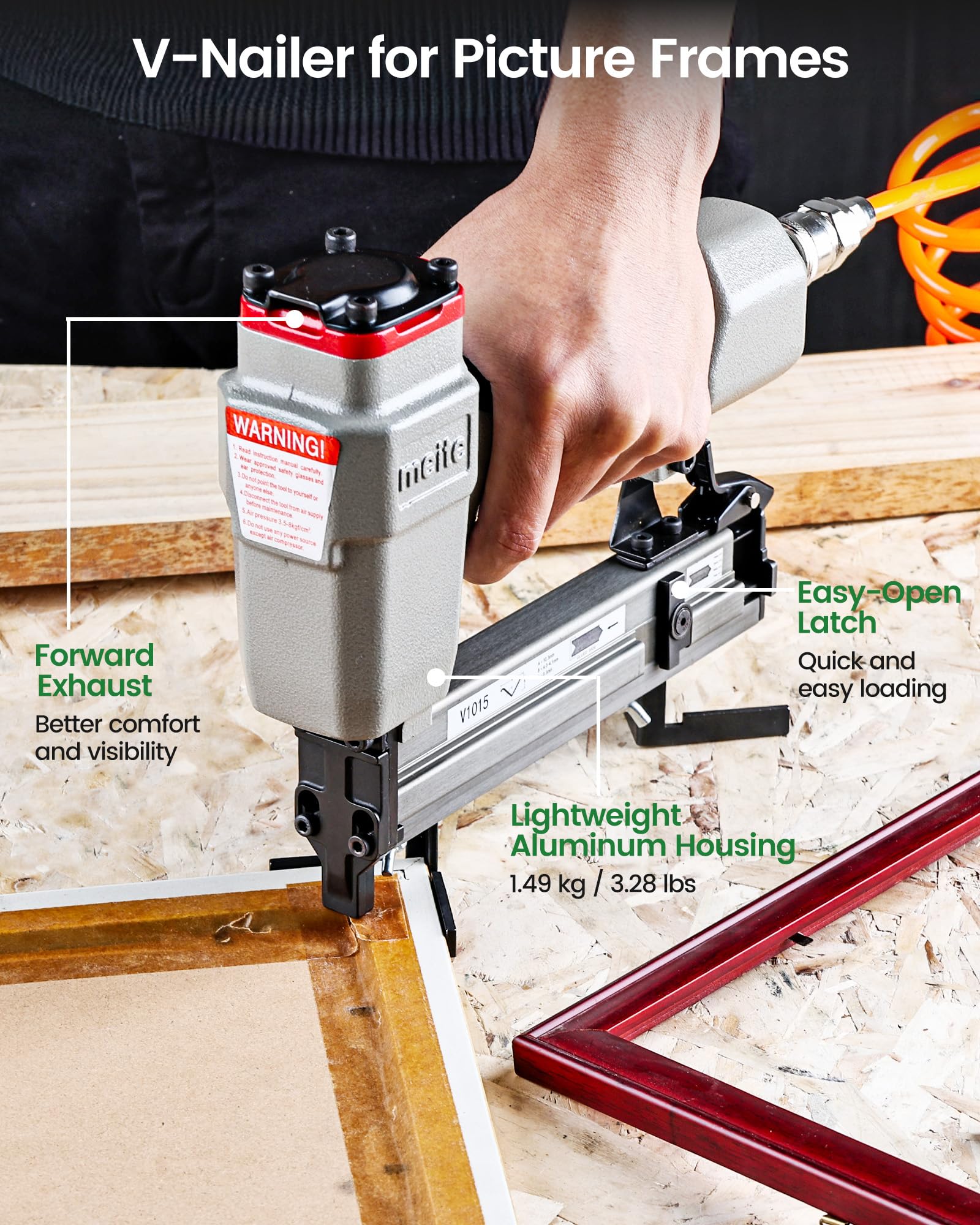 meite V-Nailer V1015B - Framing Nailer -4