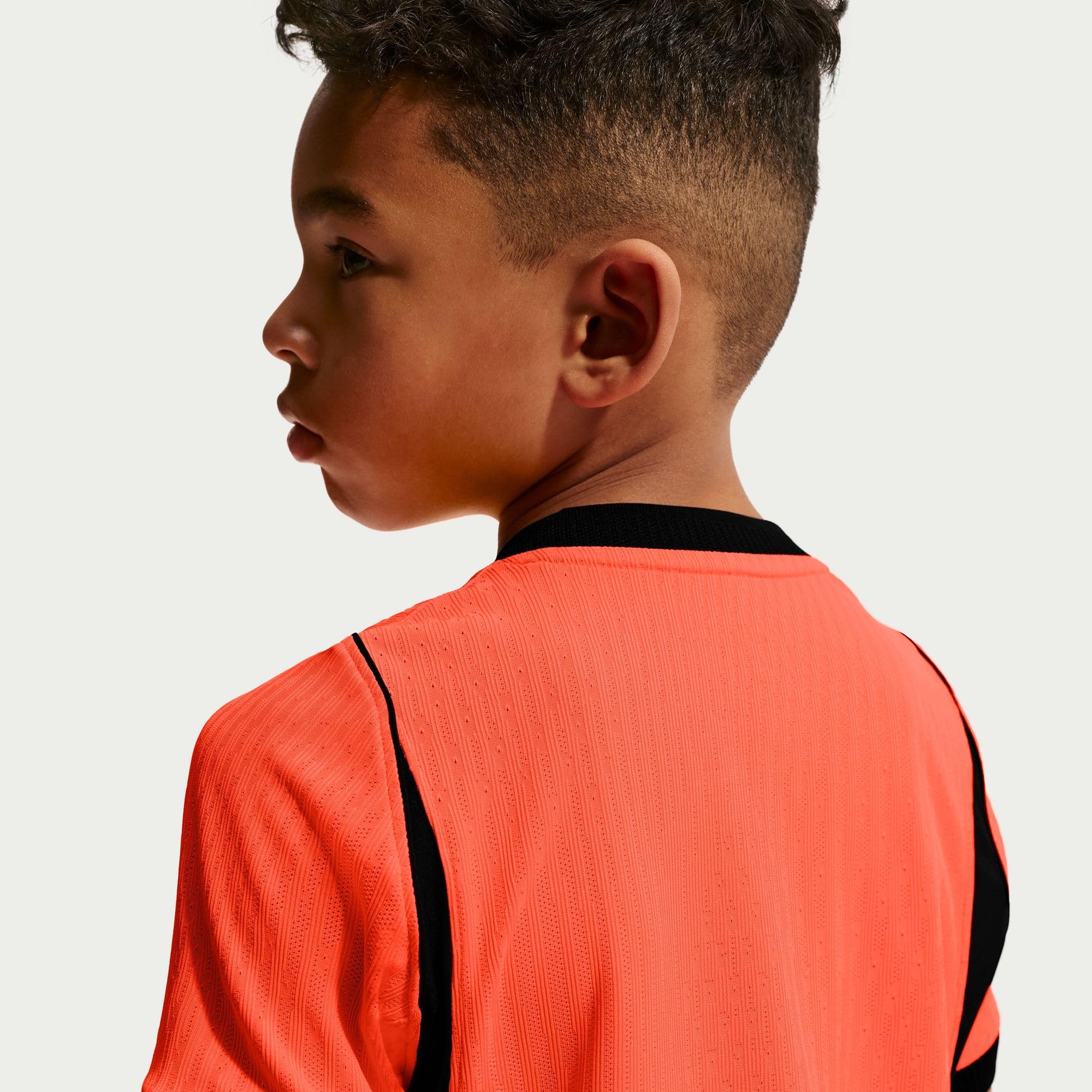 Nike Aero-Fit Authentic IB5056-809 Maglia da Calcio per Bambini più Grandi, per Partite in casa nei Paesi Bassi 2026, Hyper Crimson/Black, IB5056-809, S