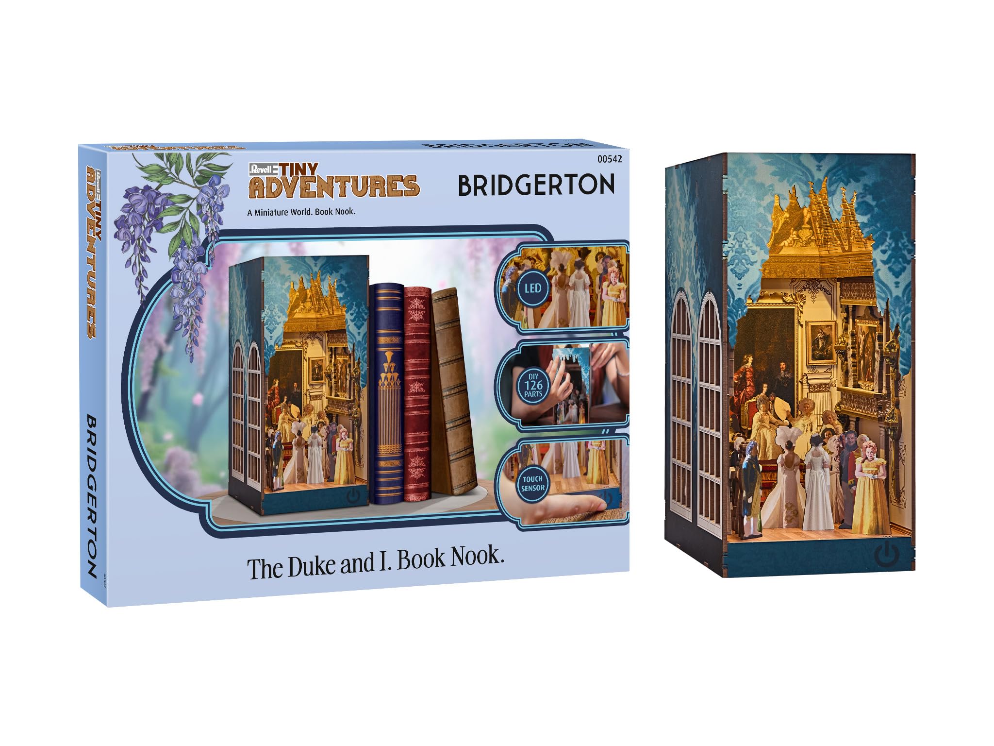 Revell Bridgerton The Duke and I Tiny Adventures Book Nook 00542