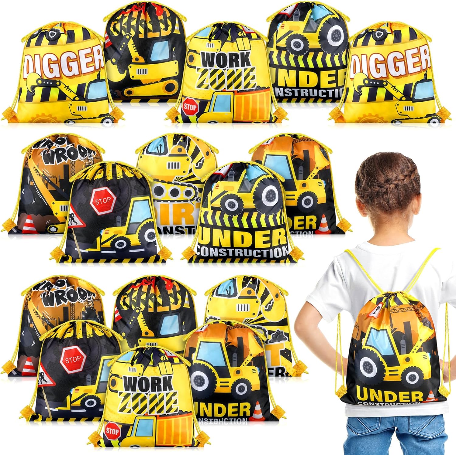 Paquetes de Bolsas con Cordón
