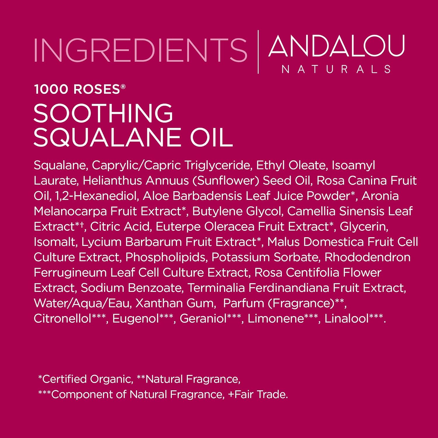 Andalou Naturals 1000 ROSES® Soothing Squalane Oil - Image 9