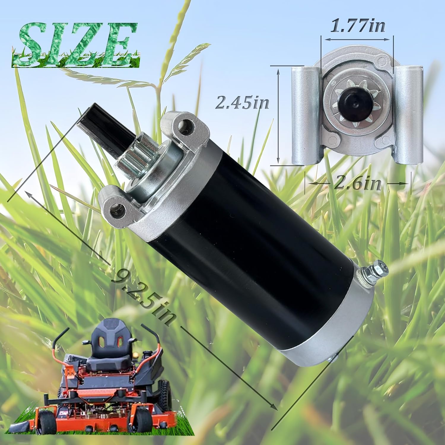 Kohler Starter 7000 Series Mowers,Waterproof Design, Compatible with KT715 KT725 KT730 KT735 KT740 KT745 Courage Twin SV710 SV715 SV720 SV730 SV735 SV740 SV810 SV820 SV830 SV840 3209801 3209803