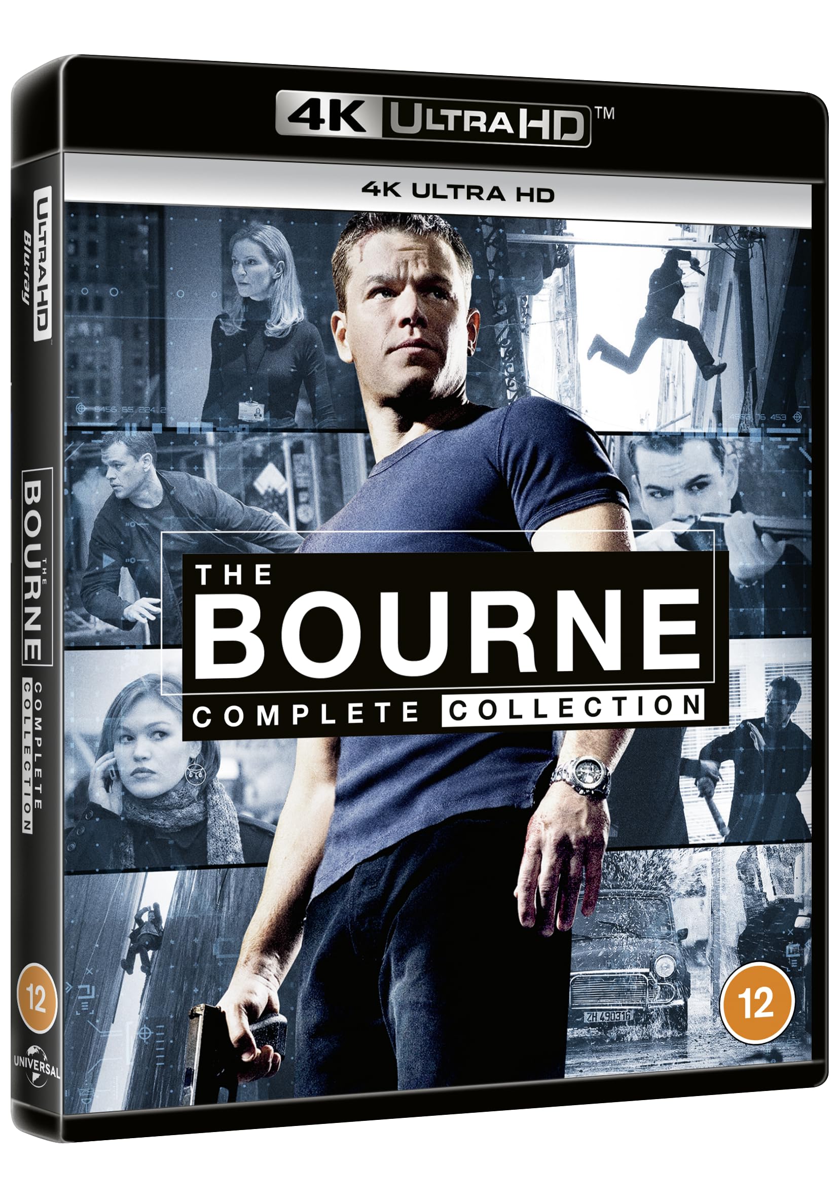 The Bourne Collection [4K Ultra HD] [Blu-ray] [Region Free]