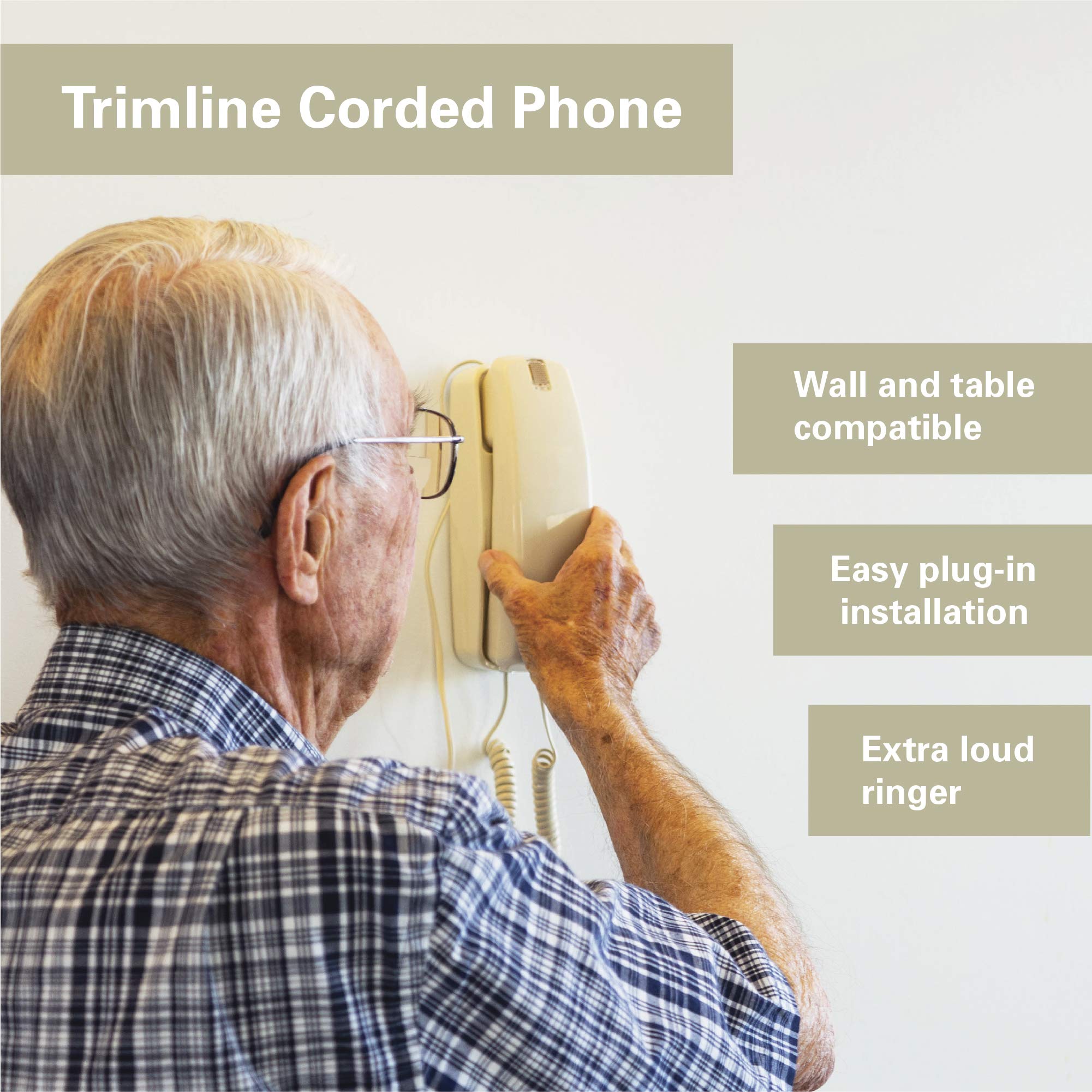 Corded Phone Senior Landline Phones for Home Home Phones for