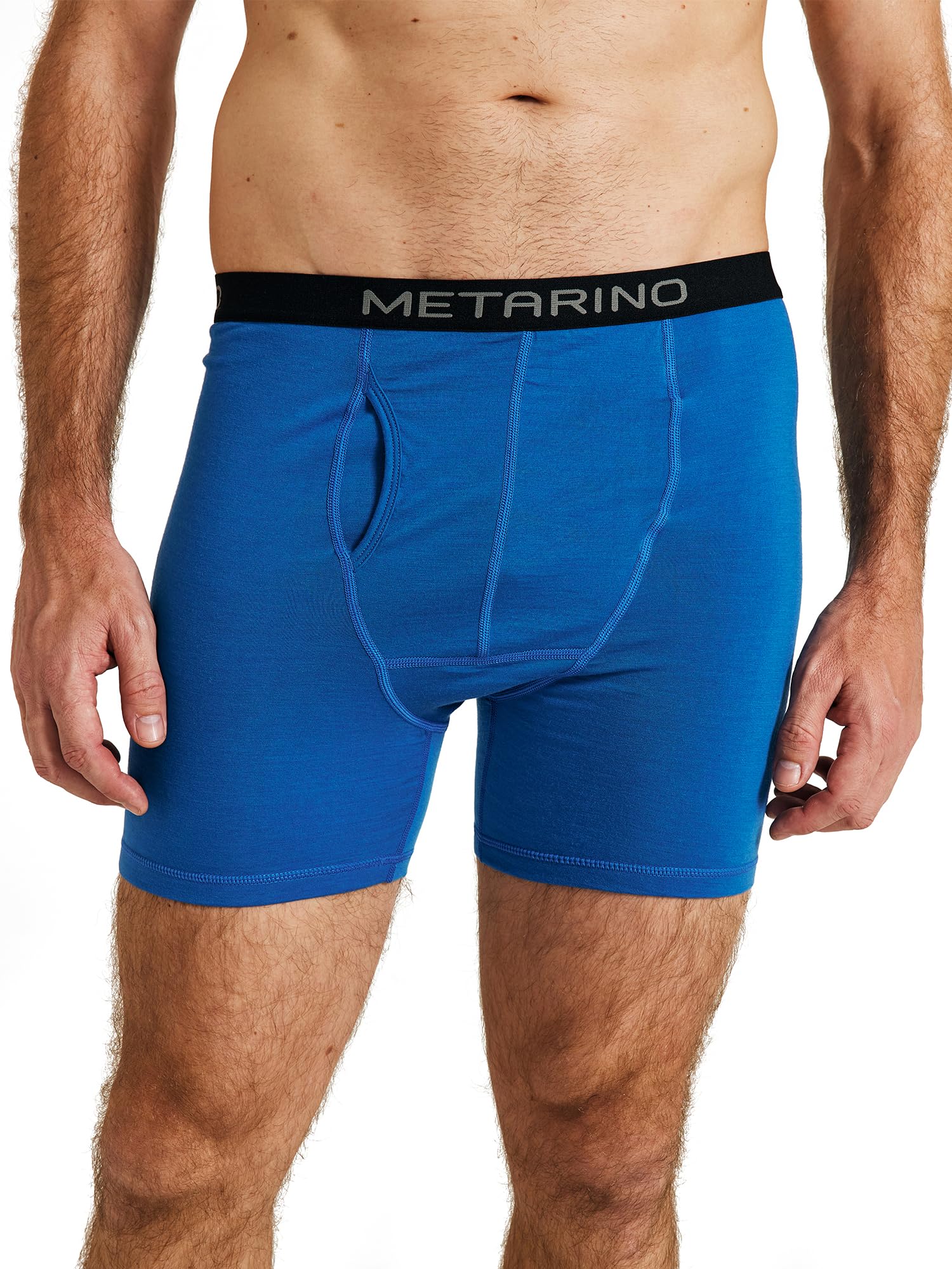 QINGWU Men's Merino Wool Underwear Temp Regulating&Moisture Wicking Breathable & Durable Up To