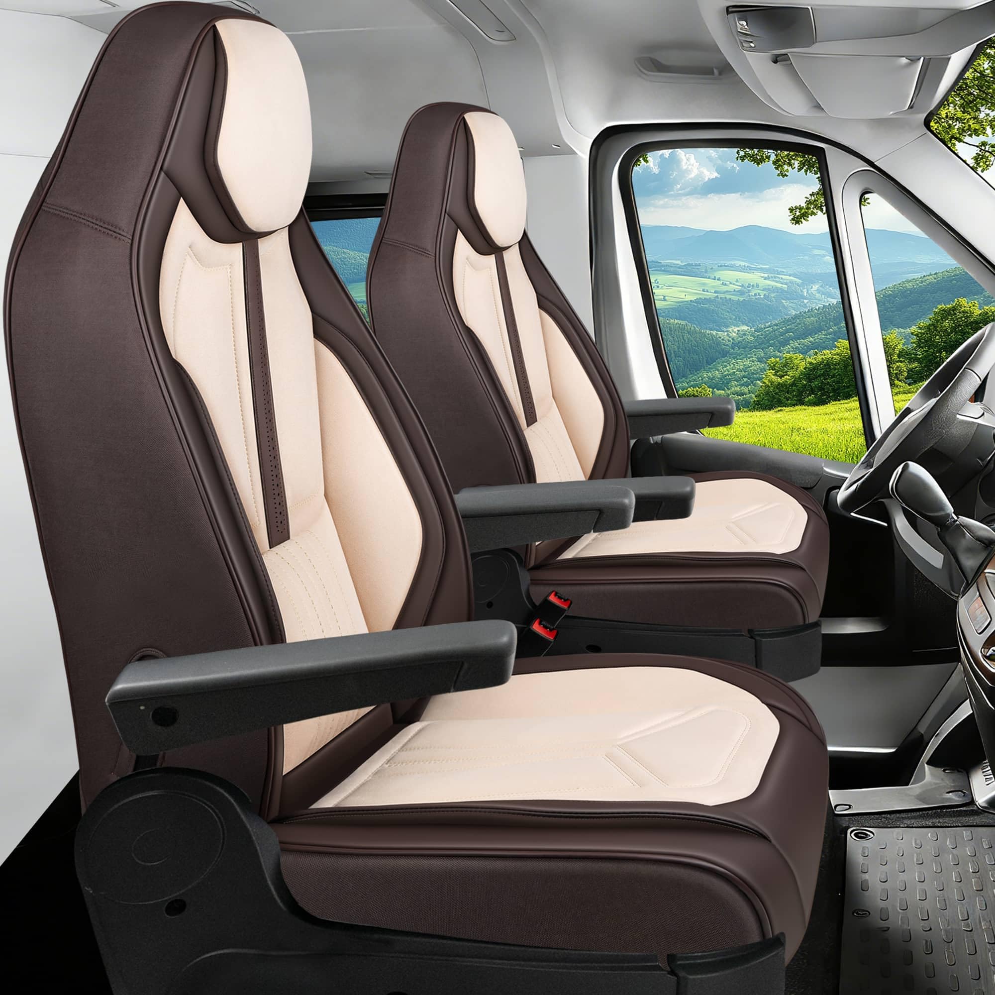 Wohnmobil Sitzbezüge für Fiat Ducato Jumper Boxer WDS8