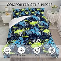 Vista 90 de Axolotl Kid Comforter Set Twin Size,Racing Car Bedding Set for Boys Girls Teen Kids Children Racing Gifts,Race Cars Quilt Bed Set with 1 Comforter 2
