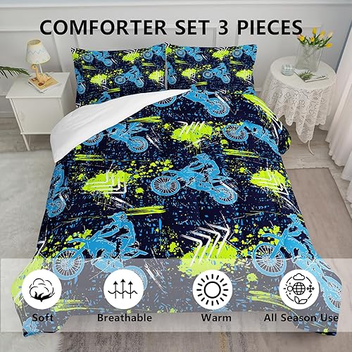 Vista 90 de Axolotl Kid Comforter Set Twin Size,Racing Car Bedding Set for Boys Girls Teen Kids Children Racing Gifts,Race Cars Quilt Bed Set with 1 Comforter 2
