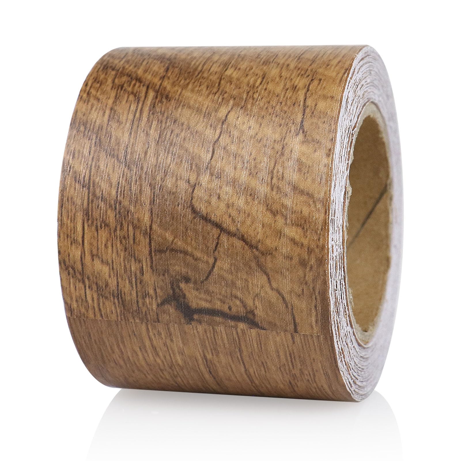 BOMEI PACK Wood Grain Repair Tape,Self Adhesive Repair Patch for Furniture, Floors, Cabinets, Windows, Doors, RV, Home Decor and DIY Projects (1,