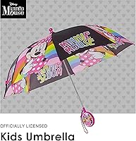 Vista 20 de Disney Paraguas para niños, Frozen/Princesa/Minnie Mouse para niños pequeños y niñas de 3 a 6 años