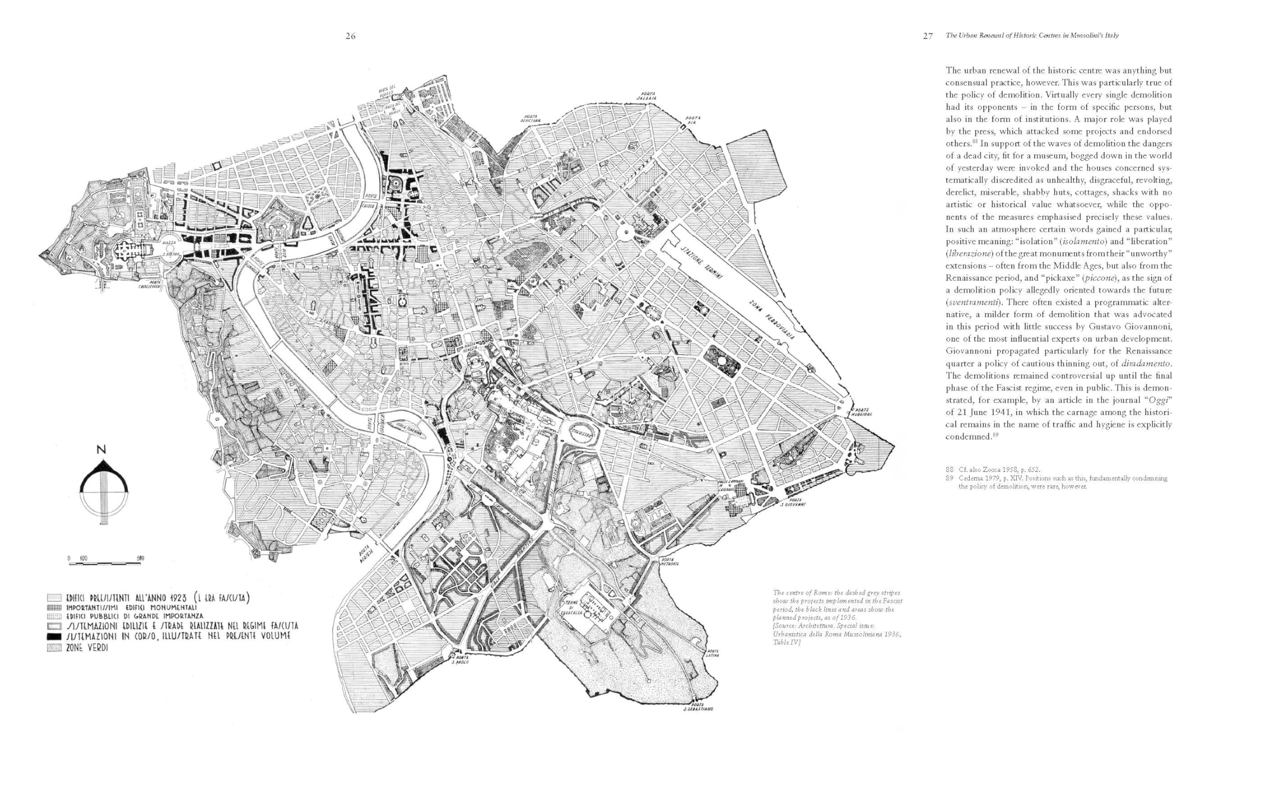 The power of past greatness. Urban renewal of historic centres in european city centres