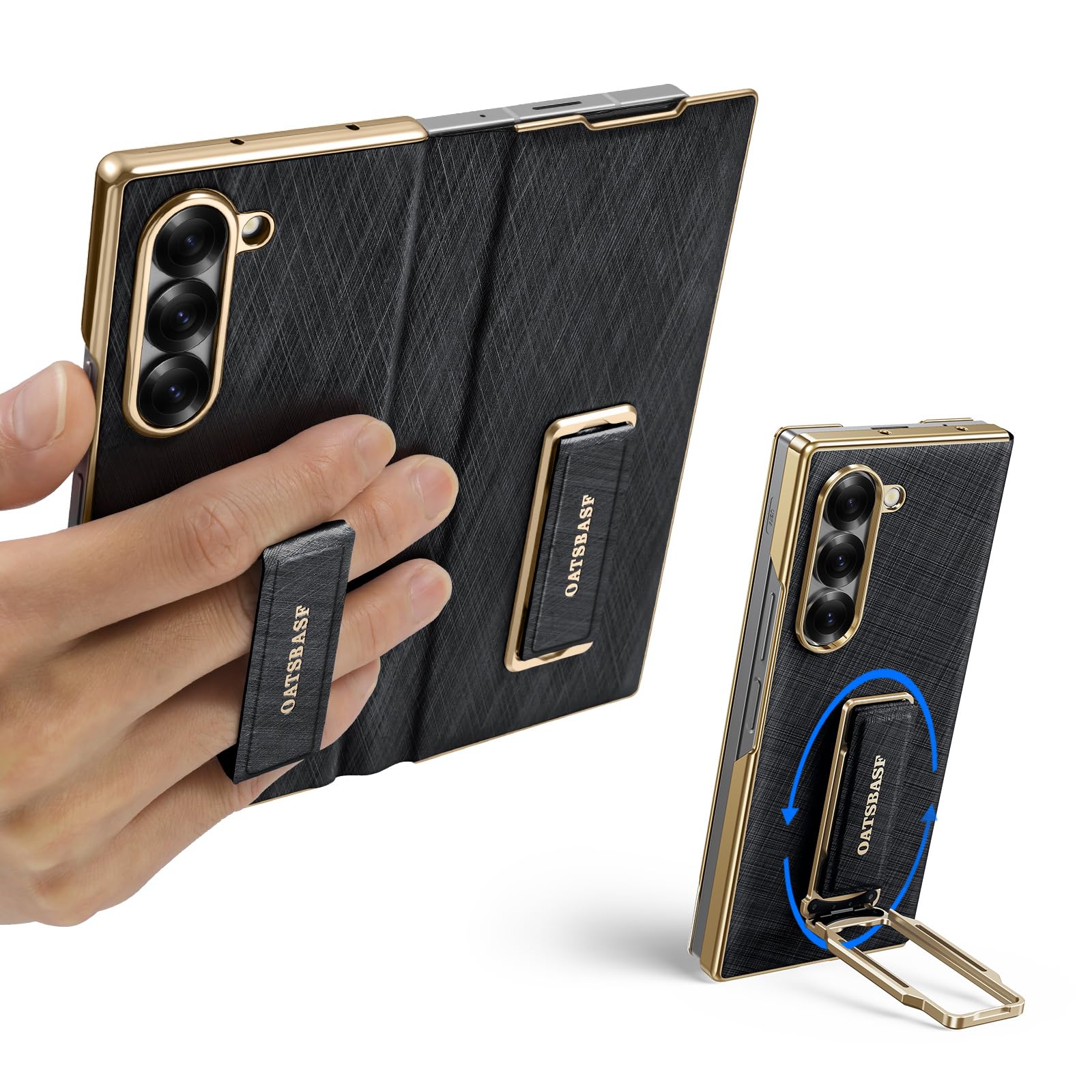 Amazon.com: OATSBASF for Samsung Galaxy Z Fold 6 Phone Case, with