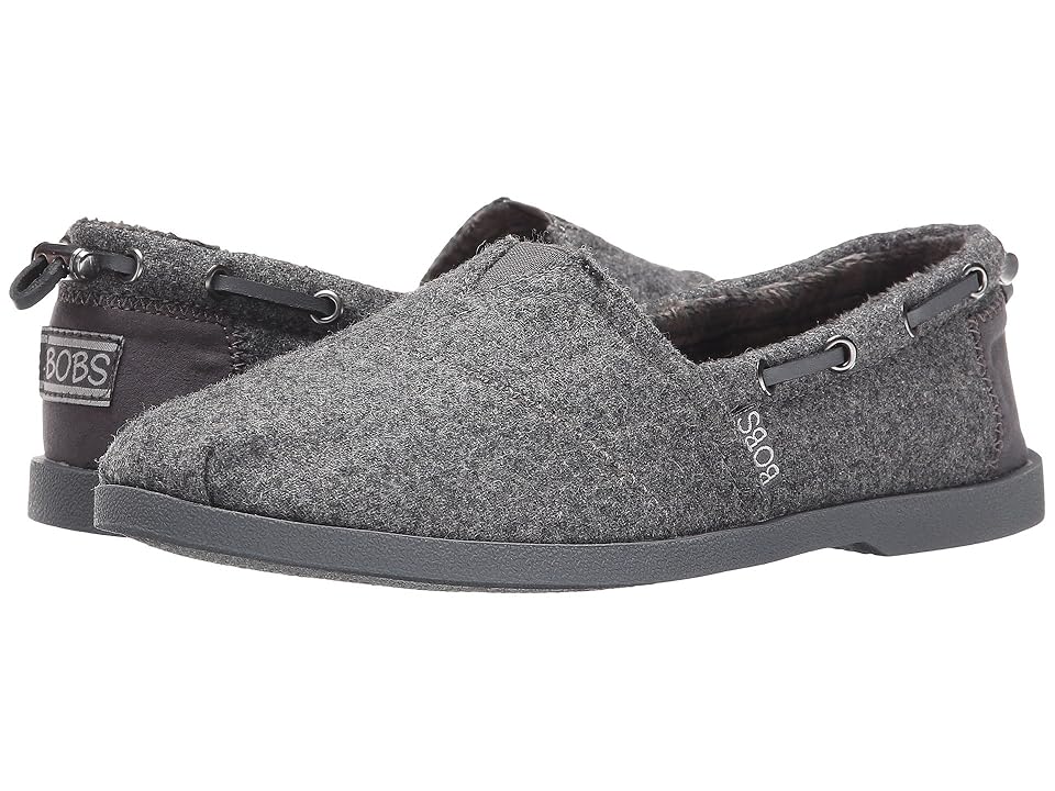 

BOBS from SKECHERS Chill Luxe (Charcoal) Women's Slip on Shoes