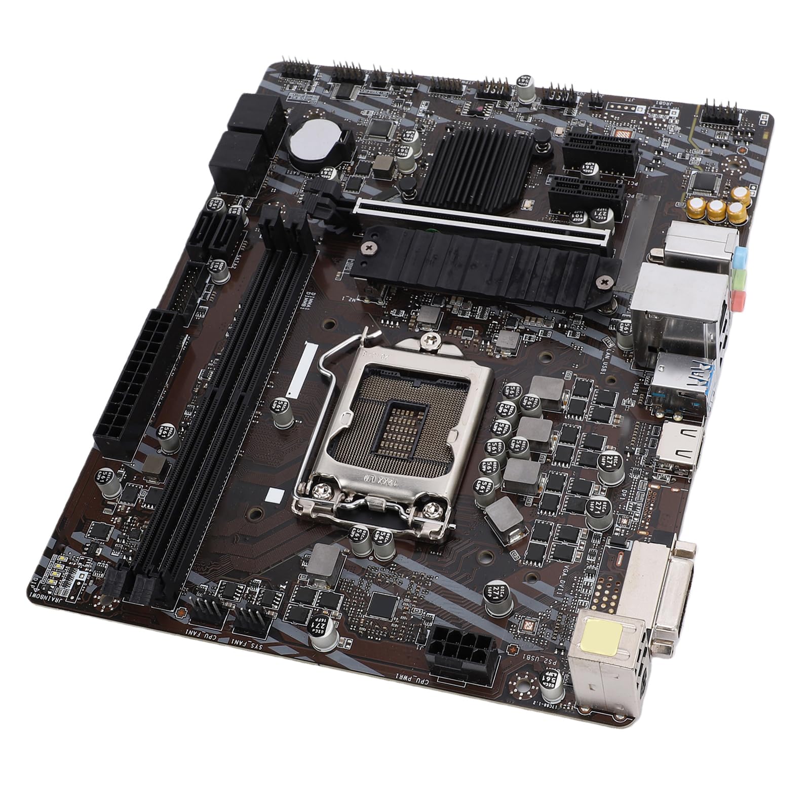 Scheda Madre del Computer B460M DDR4 Scheda Madre Desktop LGA 1200 con 64 GB 2933 MHz per Costruttori di PC Aggiornamento Desktop Fai da Te