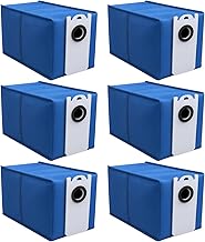 6-Pack 6-Liter Dust Bags Compatible with bObsweep UltraVision and UltraVision Pet Self-Empty Robot Vacuums, 6 x Disposable Replacement Vacuum Bags