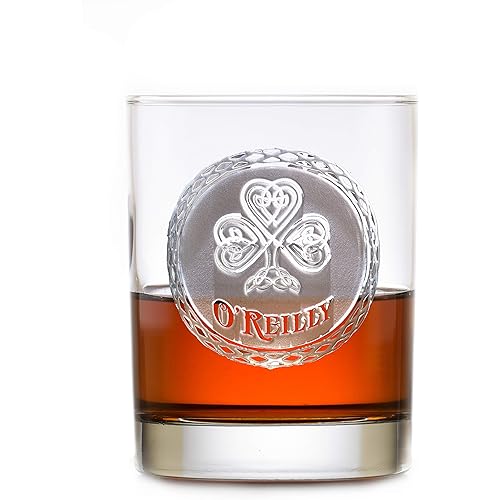 Irish Whiskey Scotch Glass Engraved Gift