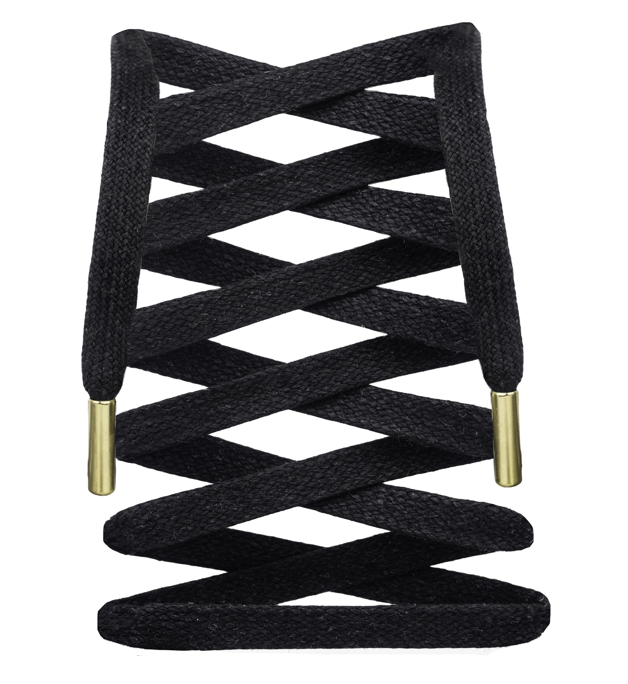 LitLaces - Premium Flat Cotton Shoe Laces Replacement for Air Jordan, Dunk, Air Force 1, Converse, & Casual Shoes