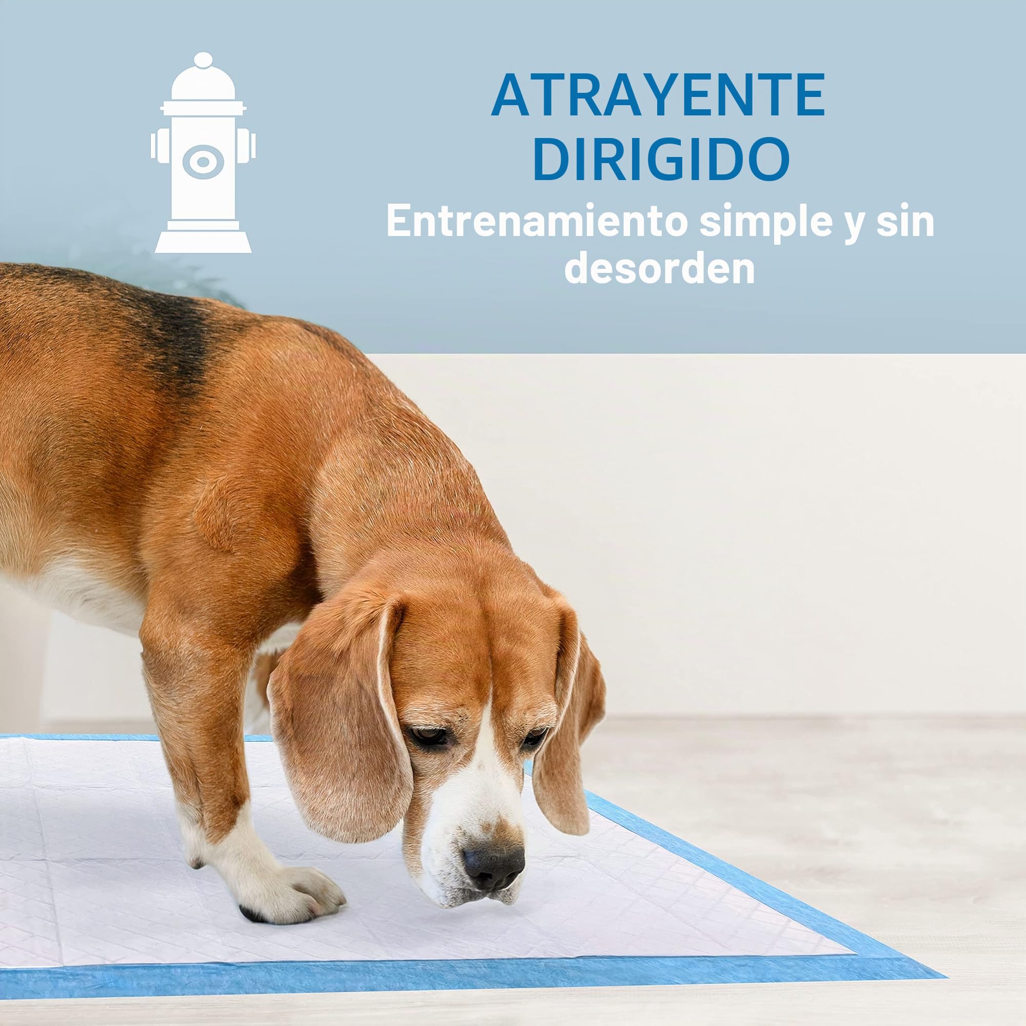 Four Paws Wee-Wee Almohadillas de Control de olores - 100 Unidades