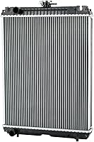 Vista 17 de OE # 6C040-58522 Reemplazo del radiador de aluminio para Kubota Tractor B1700 B2100 B2400 6C040-58520 H6C00-58500, radiador de tractor