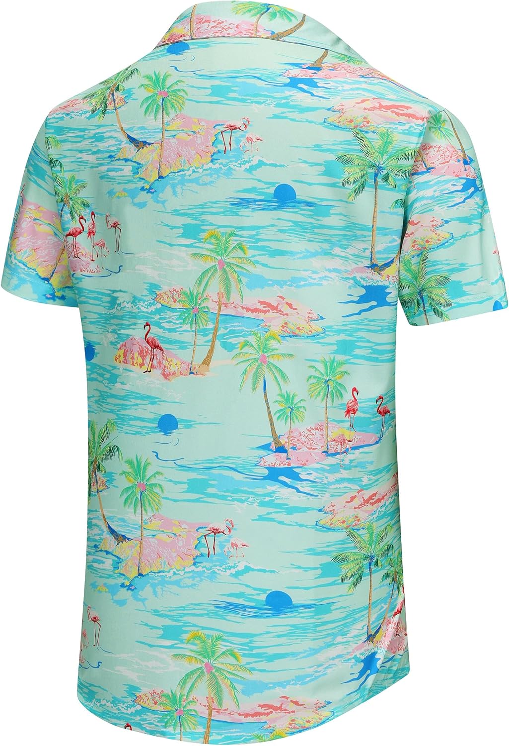 KYKU Funky Hawaiian Shirt for Men Palm Beach Shirts Tropical Vacation Clothes - Image 6