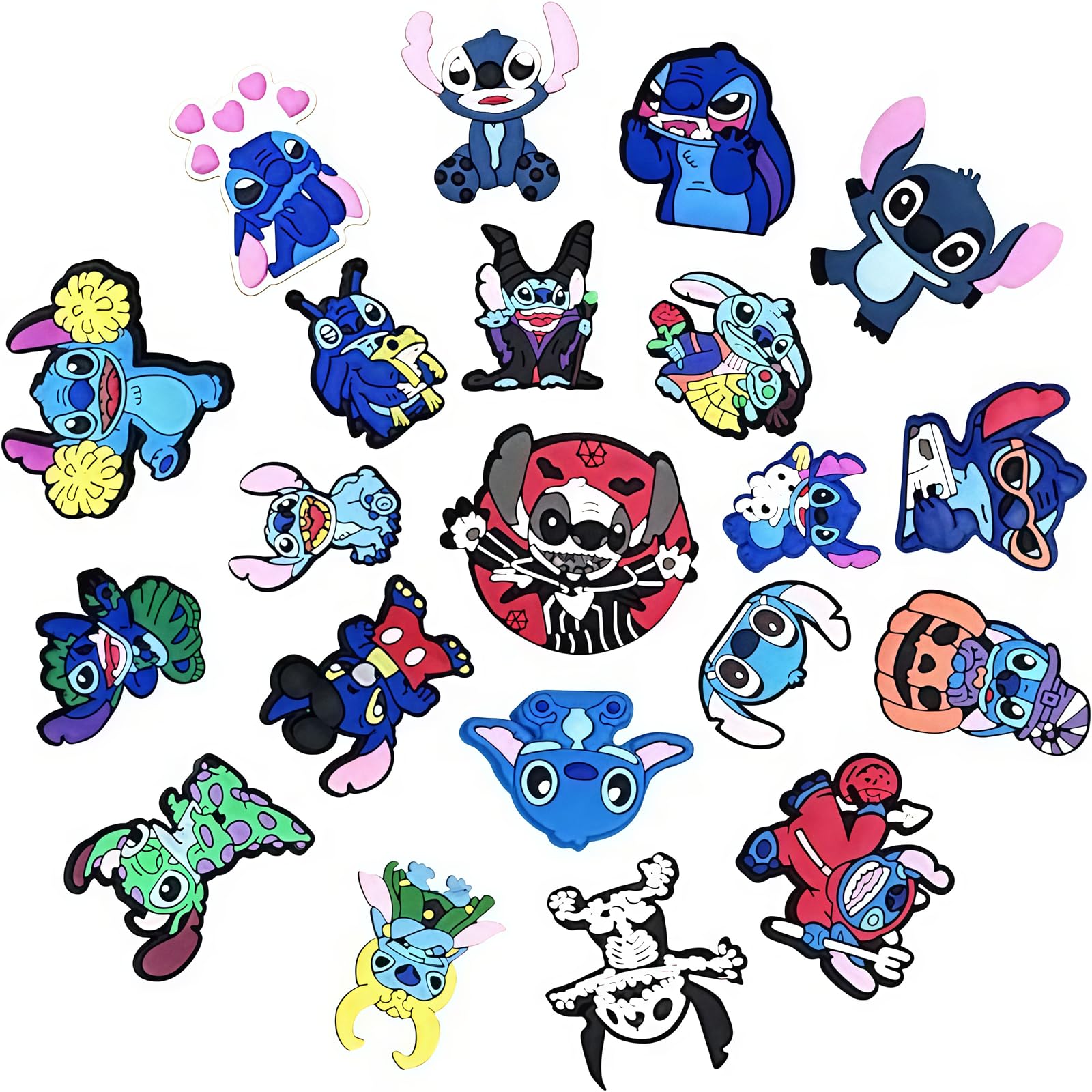 Cartoon Shoe Charms, for Clog Decoration Cartoon Anime Charms Shoe Accessories, PVC Shoe Charms Decoration for Kids Teens Boys Girls Men Women Party Birthday Gifts