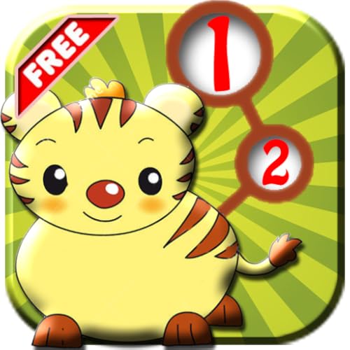 Connect Dots for Animal- Educational Dot to Dot Game for Preschool Children