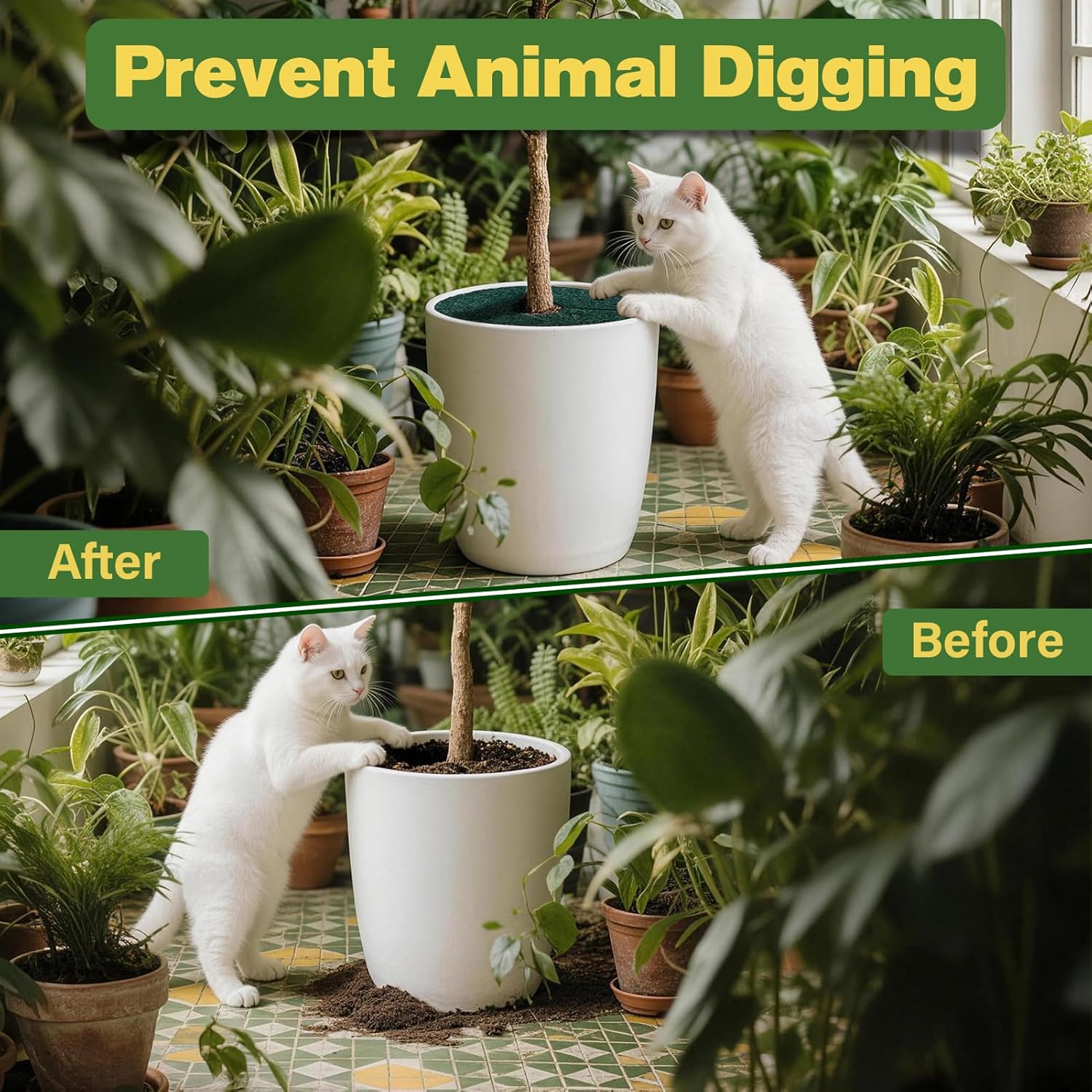 3 Pack 12in Rubber Tree Mulch Ring Breathable Mulch Rings for Trees Round Weed Barrier Ring Heavy Duty Double Side Tree Root Barrier for Prevent Animal Dig