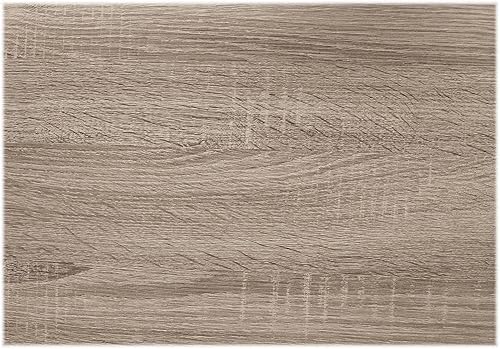 Miniatura 4 de Monarch Specialties Esquina gris pardo oscuro con escritorio de computadora de vidrio templado, 60 pulgadas de largo x 55 pulgadas de ancho x 30