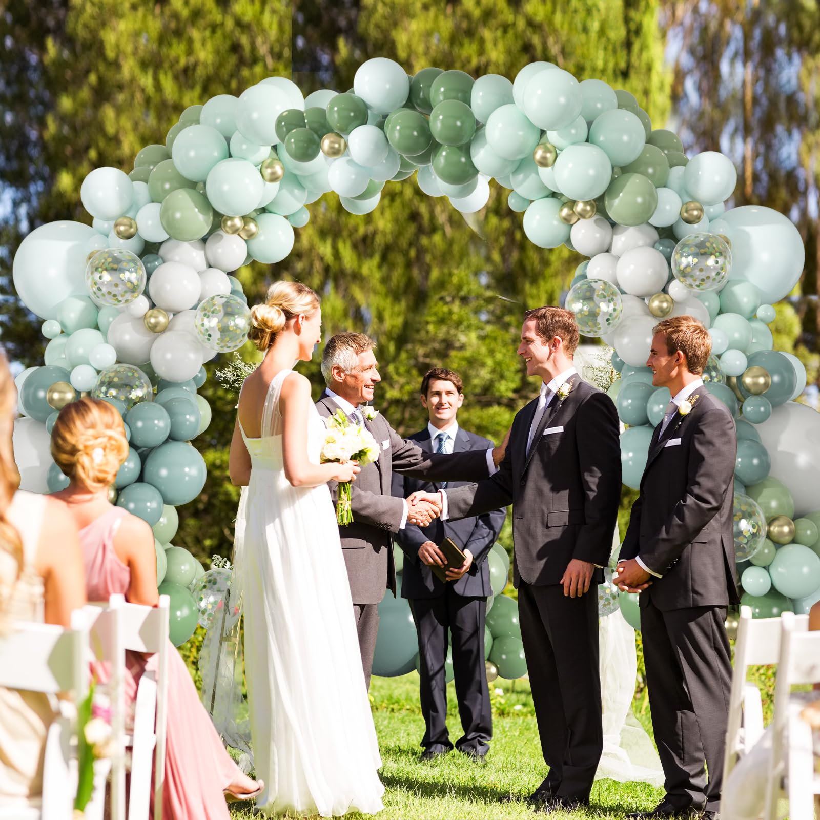 Amazon.com: 137pcs Dusty Blue & Sage Green Balloon Garland Arch Kit, Pastel  Haze Blue, Ash Mist Green,Sand White, Gold confetti Balloons for Baby  Shower Wedding Bridal Boho Birthday Party Backdrop : Toys
