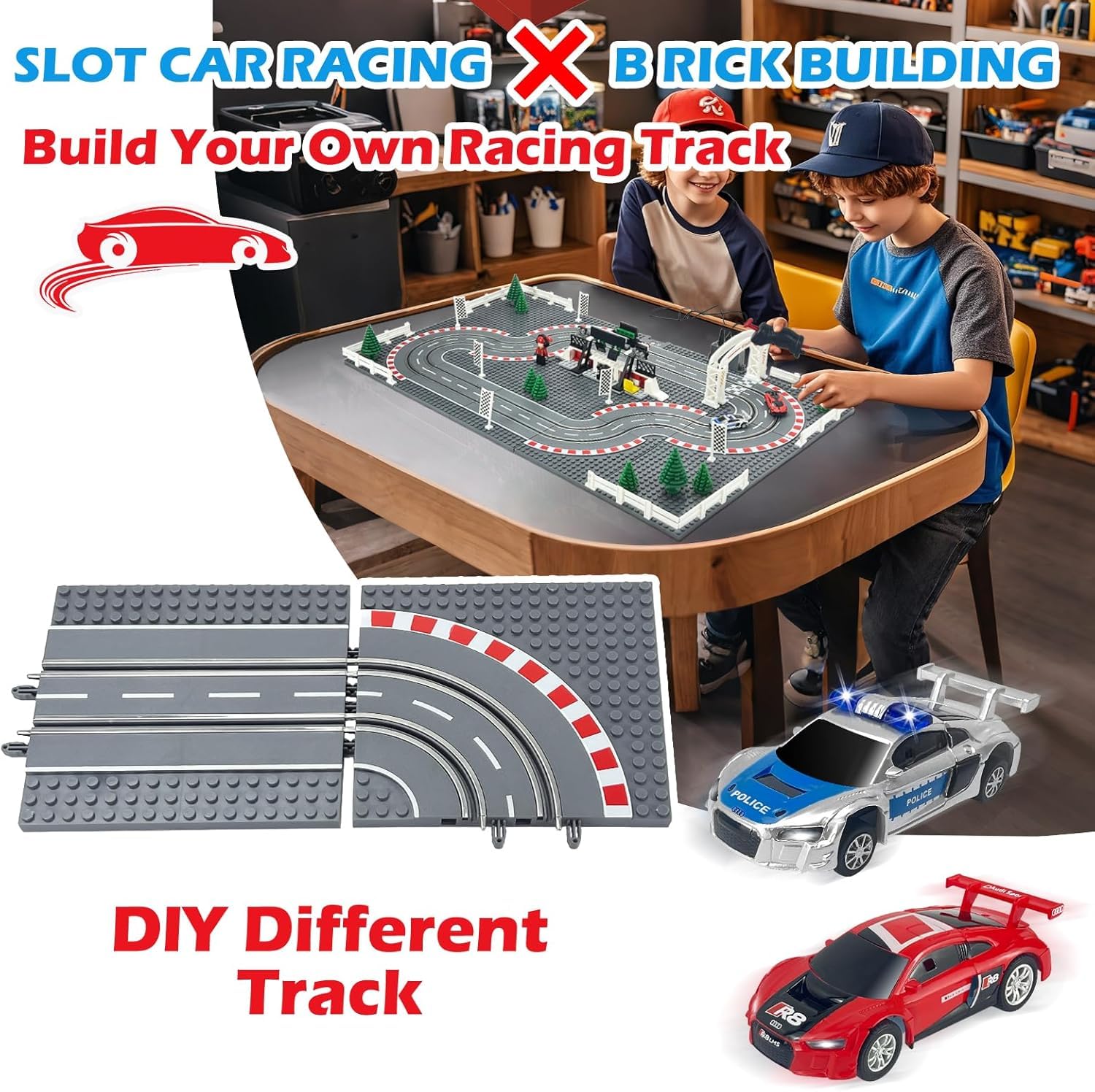 Amazon | UNIKONIO スロットカーレーストラックセット ラップ